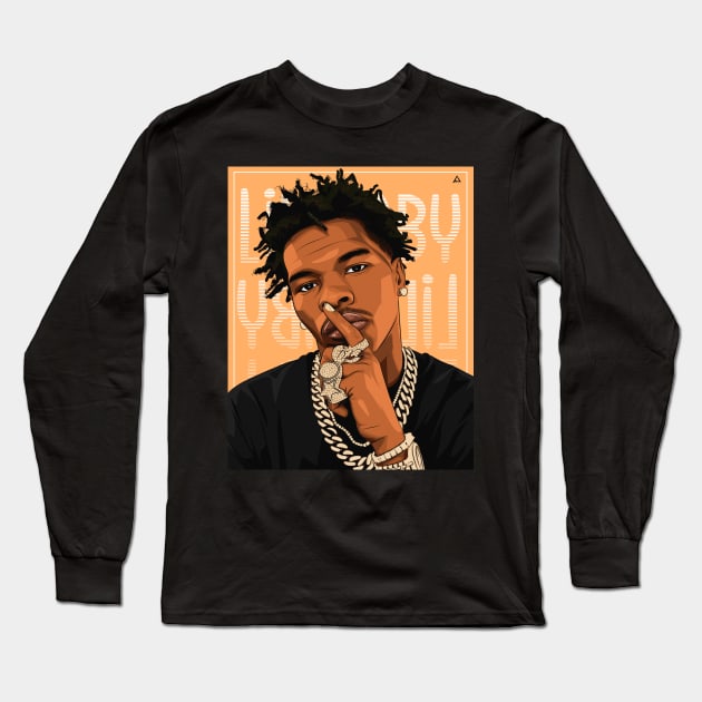 Lil Baby Long Sleeve T-Shirt by stooldee_anthony@yahoo.com